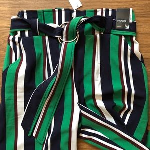 NWT NY&C Green and Blue Palazzo Pants